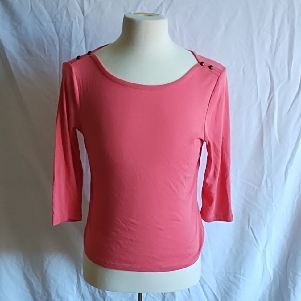 Chicos 3/4 sleeve top size 0 ( small)